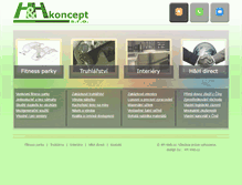 Tablet Screenshot of hhkoncept.cz